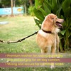 PAWSOFT Dog Leash, Soft and Comfortable Leather Dog Leash, Dog