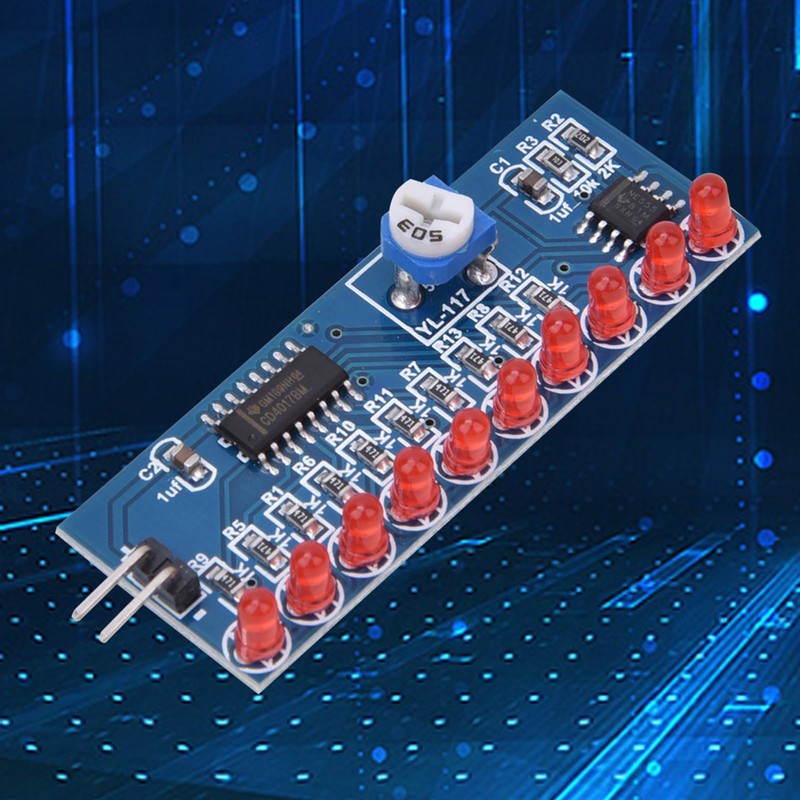 2pcs NE555+CD4017 LED Chaser Water Flow Light Module LED Chaser