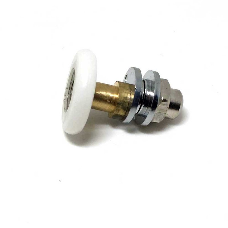 New Set of 8 Single Shower Door Rollers/Runners/Wheels/Pulleys/Guides 25mm Diameter