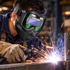 Auto-Darkening Welding Face Shield for Welding & Polishing – Removable