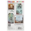 Stampendous ASCRS04 Curiosity Andy Skinner Cling Stamps, 5" by 7",