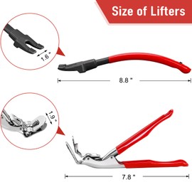 PIQUEBAR Grill Grate Lifter Gripper Barbeque Grid Lifter Kamado Joe Big Green Egg Accessories for Charcoal Grill Set of Two