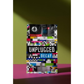 dC Coffee Unplugged Decaf Coffee - Stone Fruit, Caramel and Almond - An Exceptional Experience and A Flavorful Escape Without Caffeine - (Ground Coffee Beans, 250g)