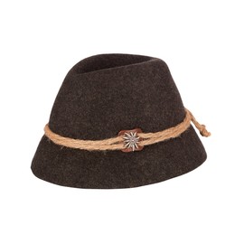 Faustmann Hüte & Mützen Trachten Hat 030 Urtirol Seppl Grey Marbled Anthracite, charcoal, 58