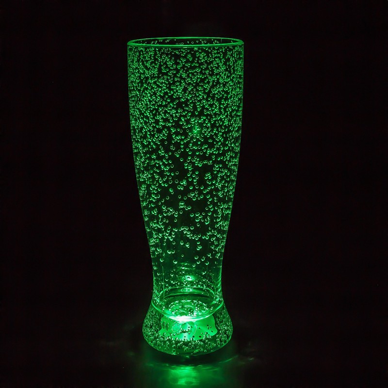 Windy City Novelties LED Light Up Colorful Bubble Pilsner Beer