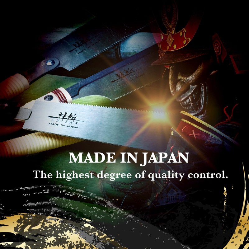 SUIZAN Ryoba Double Edge Saw 7" - Professional Japanese Pullsaw
