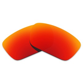 Alphax Fire Red Polarized Replacement Lenses for Oakley Fuel Cell OO9096