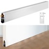 Yaocom 36" Aluminum Automatic Door Bottom Acoustic Heavy Duty Automatic