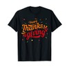 Happy Thanksgiving T-Shirt, black