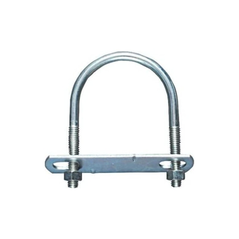 National Hardware N222-217 U Bolt, 652, 652-3/8"x3 x4-1/2, Zinc Plated
