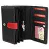 XXL ladies’ leather purse / wallet Red