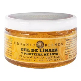 Gel Orgánico Linaza Y Proteína De Soya 520ml Organic Blends                                                                                           