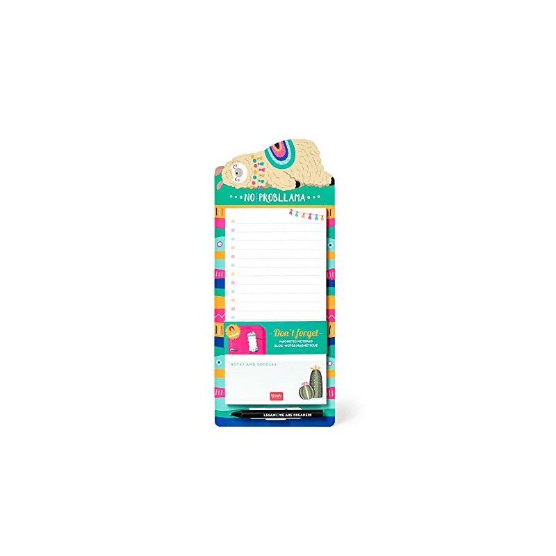 Legami - Don't Forget Magnetic Notepad, 11 x 26 cm,