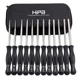 Savior Set of 12 Carburettor Tuning Tools/Tuning Screwdriver for 2-Stroke Engine Spline / Pac Man / D/Double D Tip for Poulan Hus-Husqvarna STHIL Echo Chainsaws Brush Cutter