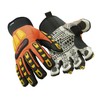 RefrigiWear Thinsulate Insulated Hi Vis Impact Protection Work Gloves (Orange,