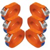 Lashing Strap Tension Strap Fastening Strap Clamp Fastening Strap Orange