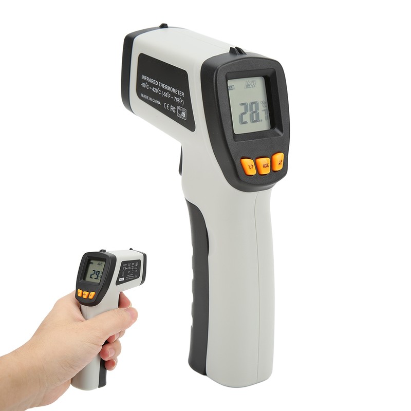 XRCLIF‑420E Digital Infrared Thermometer Non Contact Thermometer High Accuracy Temperature