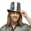 Boland 00746 Disco Hat Headpiece for Adults, Glitter Hat Ideal