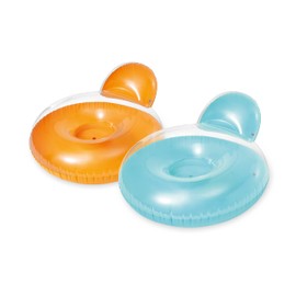 Intex Pillow-Back Lounge - Aufblasbarer Schwimmsessel - 137 x 122 cm - Farblich, Vinyl