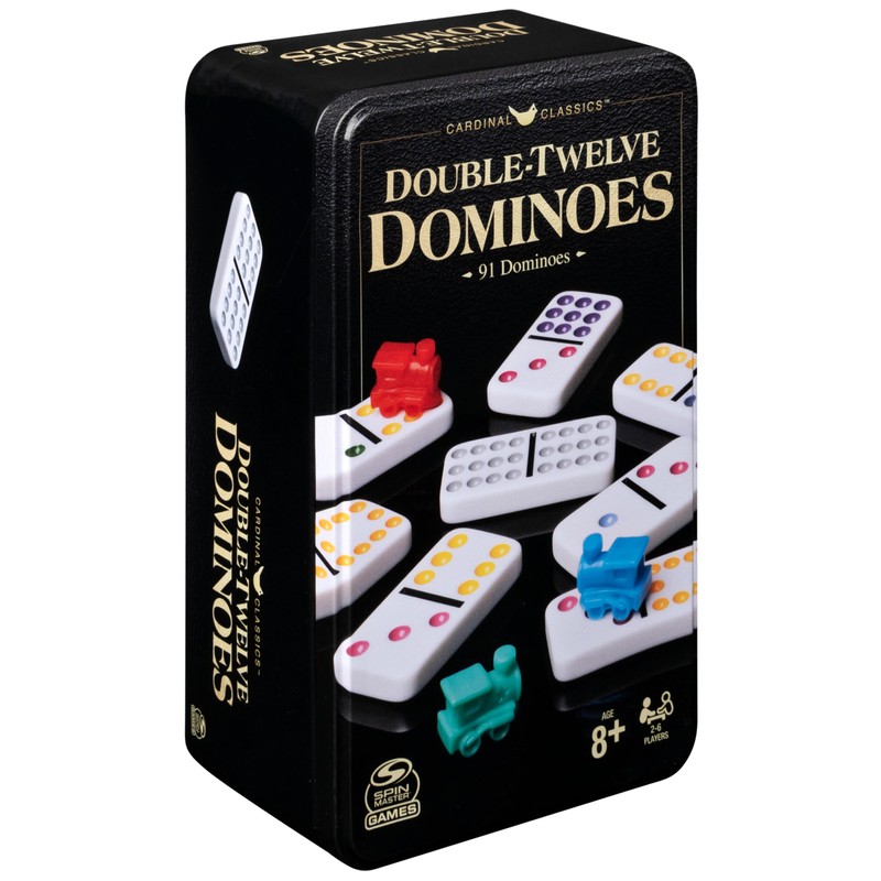 Spin Master Games, Cardinal Classics Double 12 Dominoes Set in