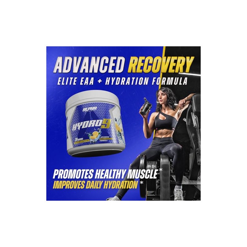 Alpha Supps- Hydro 9 Aminos | Fórmula EAA + Hidratación