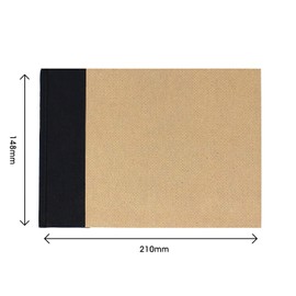 Artway Enviro - Bound Sketch Book - 100% Recycled Drawing Paper - Hardcover - 92 Pages 170 g/m²