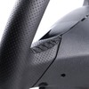 Car Steering Wheel Cover Microfiber Leather Stitch Wheel Wrap Fit