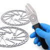 Brateuanoii Bicycle Disc Brake Tool, Brake Disc Adjuster, Brake Disc
