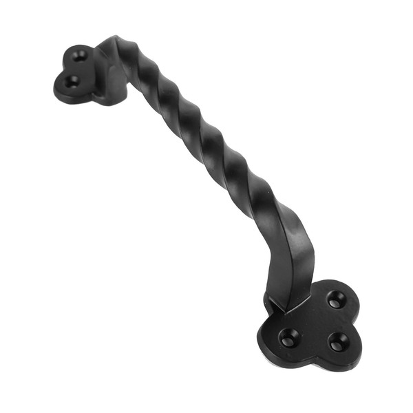 Iron Valley - 9'' Twist Clover Barn Door Pull Handle
