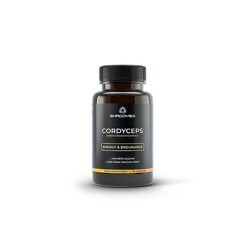 Shroomex® Organic Cordyceps Mushroom Supplement | Verified World's Most Potent