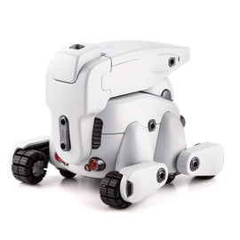 MARUTTOYS TAMOTU PRO Cool White Ver., Total Width: Approx. 3.3 inches (84 mm), 1/12 Scale Plastic Model