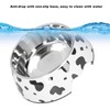 Dog Food and Water Bowl AntiSlip Base Stainless Steel Pet