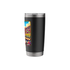 San Miguel De Allende Mexico Family Vacation Trip Retro City Stainless Steel Insulated Tumbler
