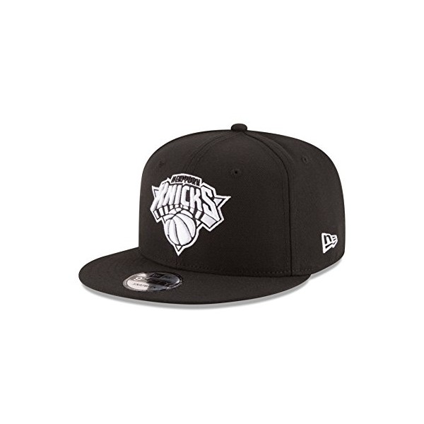 NBA New York Knicks Men's 9Fifty Snapback Cap, One Size, Black