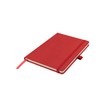 A5 Notebook Ruled Hardcover Diary Notepad Notes Diary (Red)