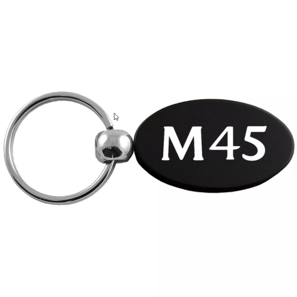 Infiniti M45 Oval Key Ring (Black)