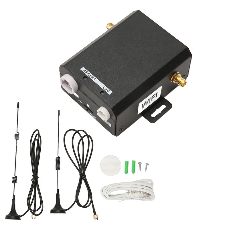 Industrial 4G LTE Router 150Mbps Nano SIM Card Slot Support