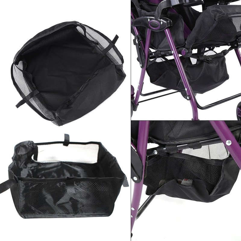Stroller Bag, Stroller Basket, Stroller Bottom, Small Storage, Large Capacity,