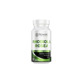 Nowek | Rhodiola Rosea 500 mg | 60 Cápsulas | Suplemento Alimenticio en Cápsulas con Extracto de Planta Natural | Fórmula sin Aditivos | No exceder do