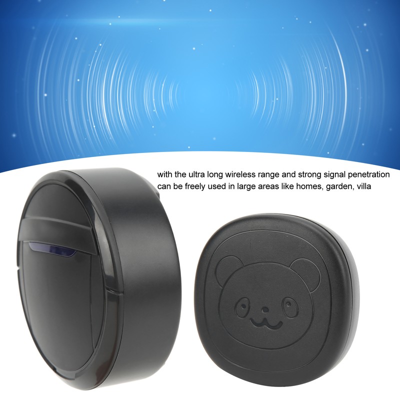 Wireless Doorbell for Potty Training IP55 Waterproof Long Operating Distance