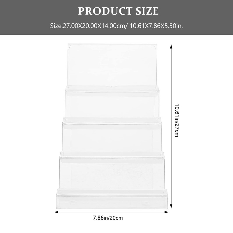 Multifunctional Wallet Display Rack Versatile Stand for Purses Handbags and