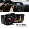 Car HUD OBDII GPS 3 LCD Screen Overspeed Alarm Multifunction