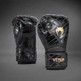Venum Contender 1.5 XT Boxing Gloves for Children - Black/Gold - 8 oz