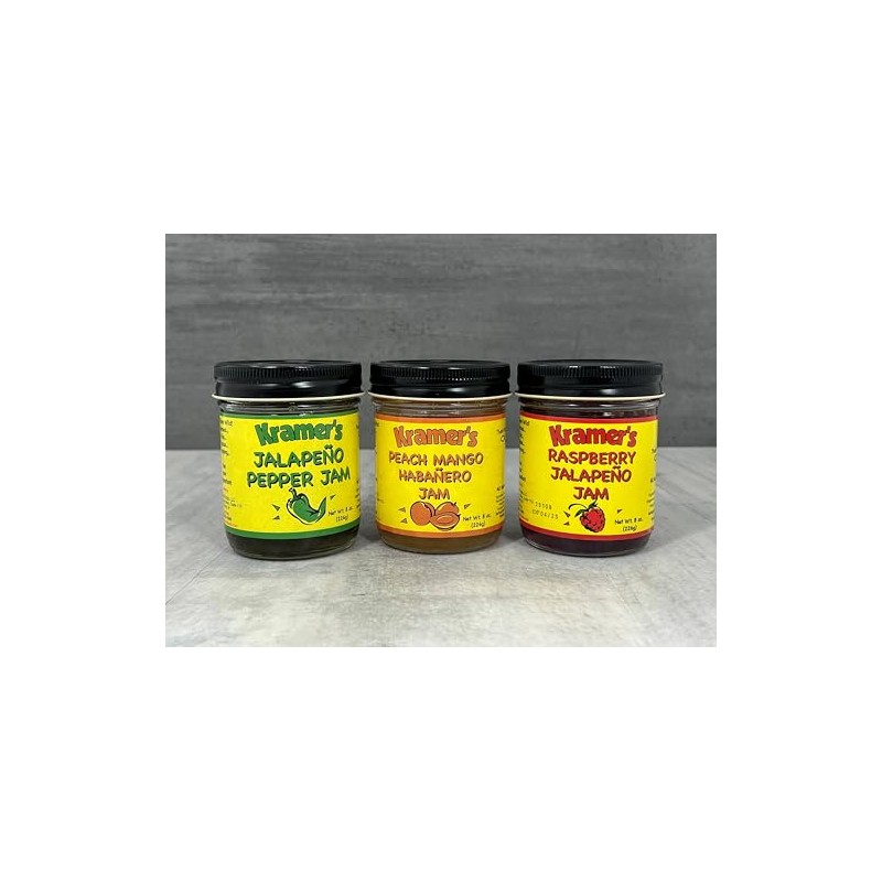 Kramer's Hot Jam (Raspberry Jalapeno)