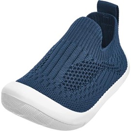 Playshoes Unisex Children's Casual Shoes Trainers, navy knit