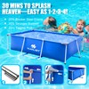 Hanjet 3.6 Foot x 13.8 Inch Kids Small Deep Pool