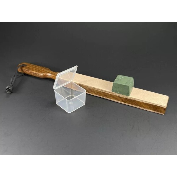Hunting Leather Barber STROP Straight RAZOR & Knife Sharpening Shave