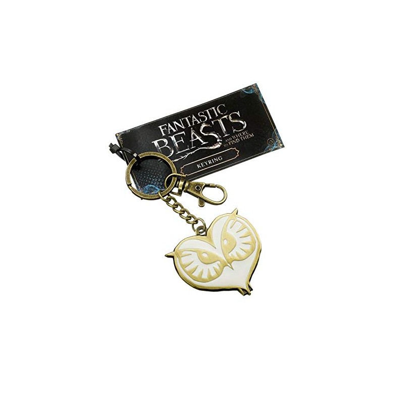 Owl Face Keyring