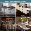 Lellen Bar Stool Chair Covers Set of 4，Jacquard Bar Stool