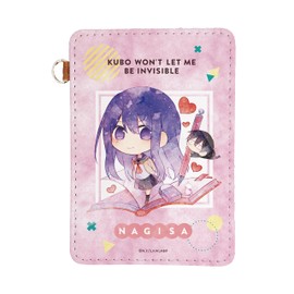 CS-Front (CS.FRONT) Mr. Kubo Does Not Forgive Me Nagisaki Kubo Character Art Leather Pass Case 01